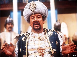 Sir Peter Ustinov in The Thief of Baghdad