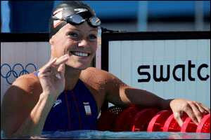 Defending Olympic champion Inge de Bruin