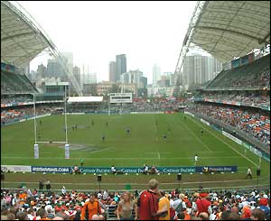 The stadium where the Hong Kong Sevens is held