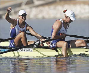 Sarah Winckless and Elise Laverick are elated to seal bronze