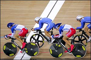 Great Britain's men's pursuit team