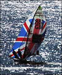 The pair finished second in race 11 and fourth in race 12 to edge the Ukraine duo in third place