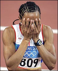 The achievement sinks in for Kelly Holmes