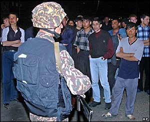 Gathering in south-west Tashkent