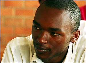 Joseph Nainyibizi, student at St Andre School (Pic: Aubrey Fagon/VSO)