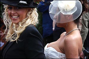 Punters on Ladies Day