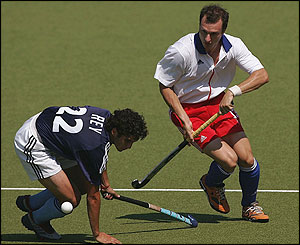 Britain's men's hockey team beat Argentina