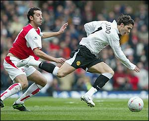 Edu and Cristiano Ronaldo