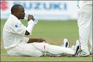 Brian Lara's captaincy faces another crisis as England take total control again