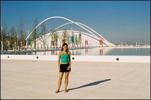 Hannah Ridgway at the Games