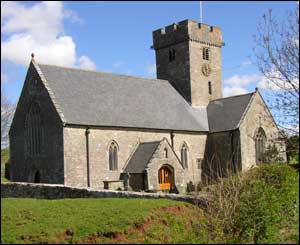 This photograph of Coity Church near Bridgend was taken by Anthony Green of Brackla Bridgend.