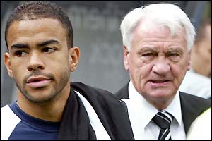 Newcastle midfielder Kieron Dyer had to issue a formal apology to manager Sir Bobby Robson after their bust-up