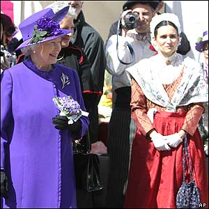 Queen with costumes