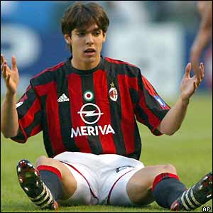 Disappointment for Milan star Kaka