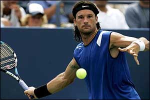 Carlos Moya looks first his first US Open title
