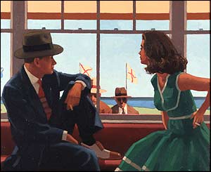 Vettriano's Study For Edith And The Kingpin