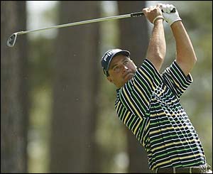 Chris DiMarco plays an approach shot