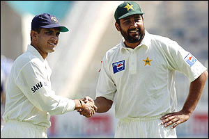 Sourav Ganguly and Inzamam-ul-Haq