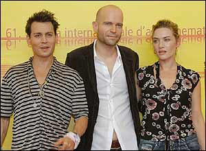 Johnny Depp, Mark Forster, Kate Winslet