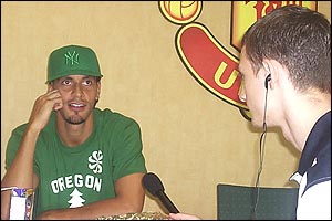 Rio Ferdinand and Craig Jackson
