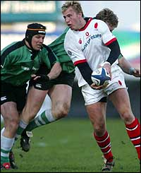 Ulster number 8 Roger Wilson has shown a lot of promise this season