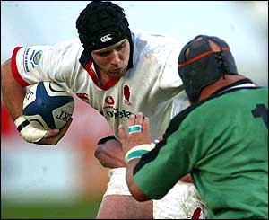 Ulster's young centre Seamus Mallon