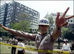 Indonesian policeman