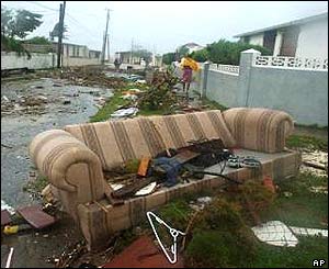 Jamaica in the wake of Hurricane Ivan