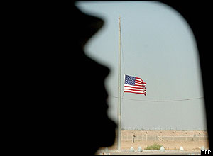 US camp in Balad, north of Iraq