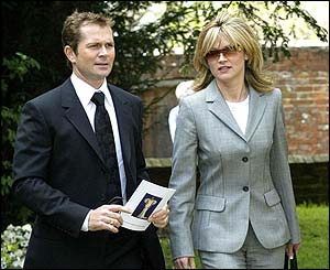 Grant Bovey and Anthea Turner