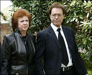 Cilla Black and Sir Cliff Richard