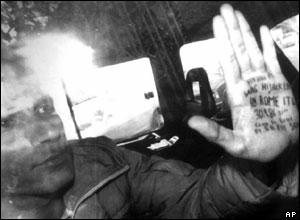 Mordechai Vanunu, after his arrest in 1986