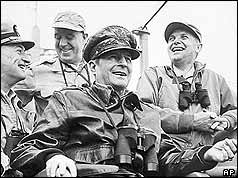 Douglas MacArthur at Inchon