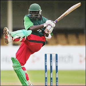 Kennedy Otieno in full flow