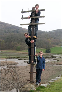 Jon Gilbert sent this shot of a short break spent hanging around during a cycling trip near Barmouth
