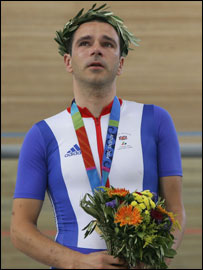 Darren Kenny and his gold medal