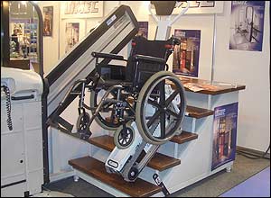 Photo of Vimec stair climbing device