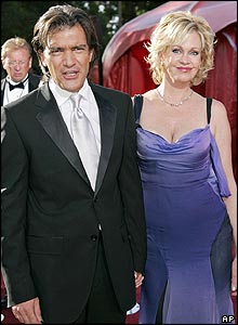 Antonio Banderas and Melanie Griffiths 