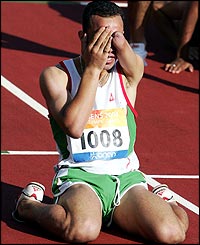 Algeria's Samir Nouioua