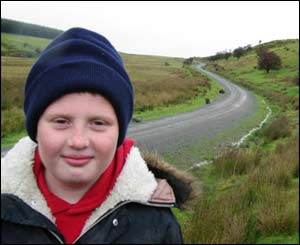 James very wet but still enjoying the rally GB in Trecastle south Wales (sent by Terry)