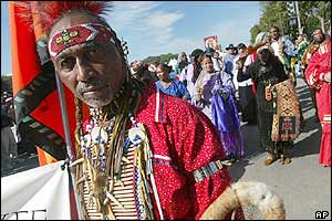 Red Chief Stronghorse, of the New Jersey Cherokee Nation
