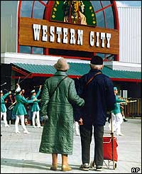 Shopping mall in Budapest, Hungary