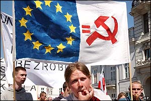 Anti-EU demopnstration, Warsaw