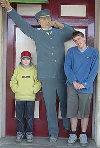 Ben and Toby at Barry Island Steam Railway Centre (John Parker, Cardiff)