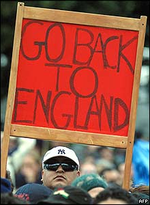 New Zealanders on the 'walk of hope' 05 May 2004