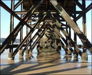 An unusual view of Tenby lifeboat house, from Clive Barber in Nottingham