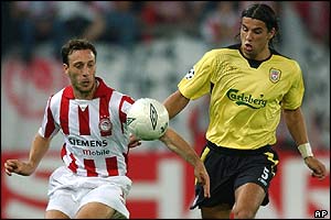 Pantelis Kafes and Milan Baros