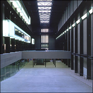 Interior of Tate Modern