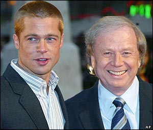Brad Pitt and Wolfgang Petersen