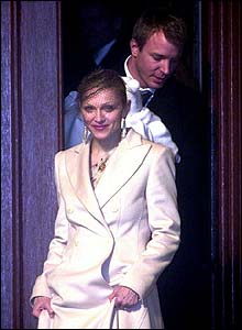 Madonna with son Rocco and husband Guy Ritchie